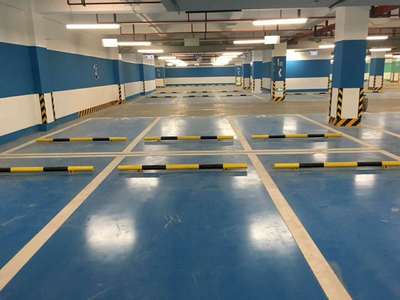 停车场环氧地坪漆常用维护保养方法