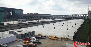缓解停车难，服务进博会 国展中心周边停车场新建改造全面加速